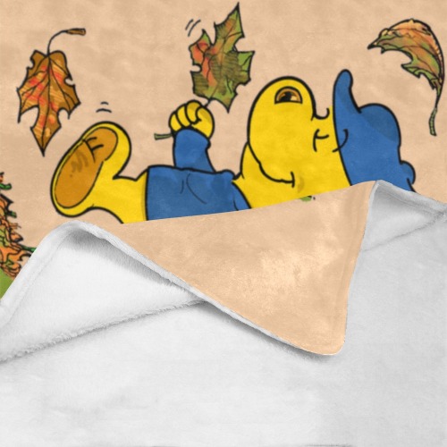 Ferald Amongst The Autumn Leaves Ultra-Soft Micro Fleece Blanket 40"x50"