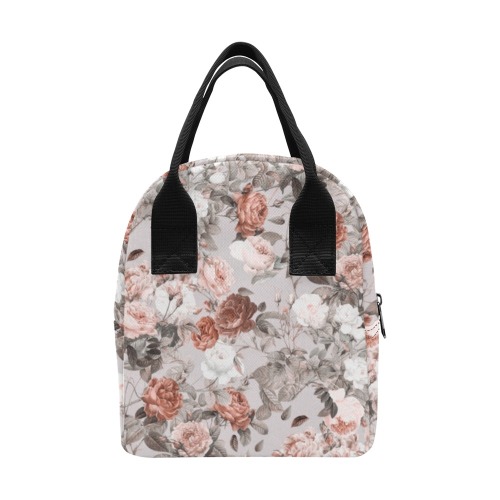 Blossom Zipper Lunch Bag (Model 1689)