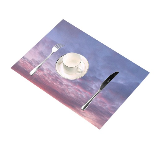 Morning Purple Sunrise Collection Placemat 14’’ x 19’’