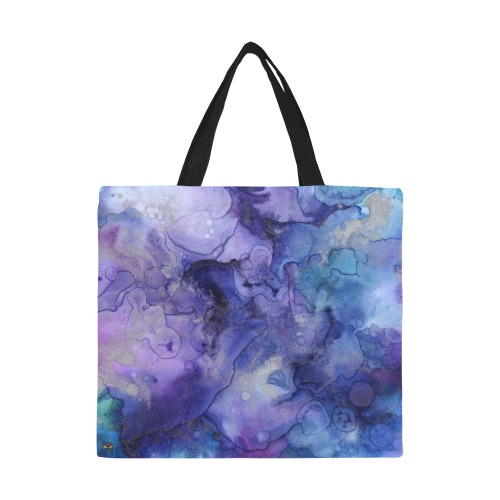 Lavender Fields All Over Print Canvas Tote Bag/Large (Model 1699)