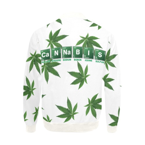 The Science formula for weed All Over Print Bomber Jacket for Men (Model H31)