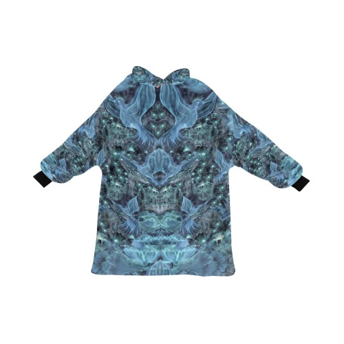 Nidhi Decembre 2014- pattern-5-2 neck back Blanket Hoodie for Men