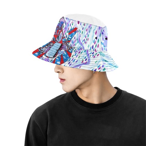 ray charles bucket hat All Over Print Bucket Hat for Men