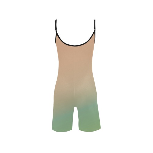 org grn Women's Short Yoga Bodysuit