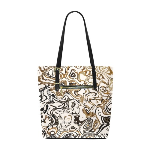 Marble Bronze Euramerican Tote Bag/Small (Model 1655)