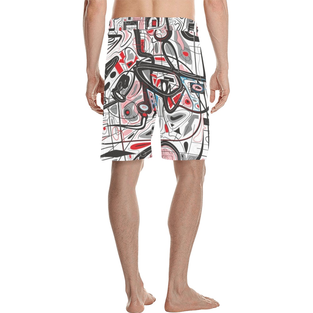 Model 2 Men's All Over Print Casual Shorts (Model L23)