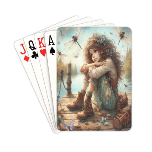 Dragonfly Daydream Playing Cards 2.5"x3.5"