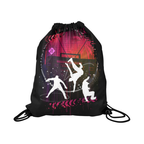 The Breakers Large Drawstring Bag Model 1604 (Twin Sides)  16.5"(W) * 19.3"(H)