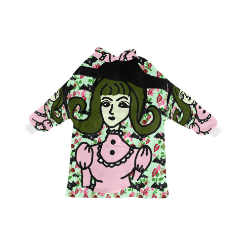 wicked witch wall Blanket Hoodie for Kids