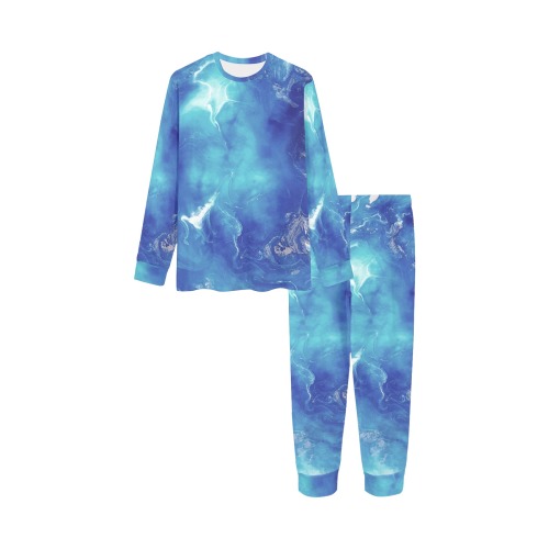 Encre Bleu Photo Kids' All Over Print Pajama Set