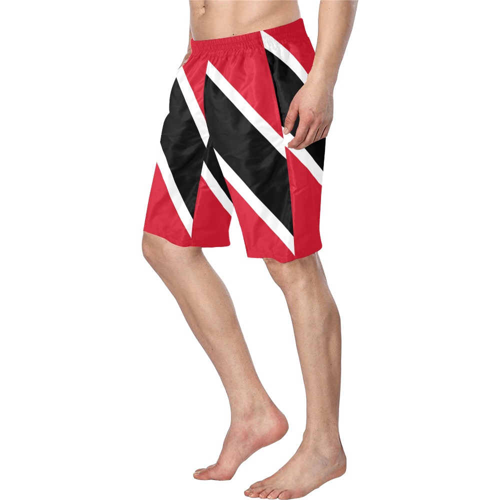 Flag_of_Trinidad_and_Tobago.svg Men's Swim Trunk (Model L21)