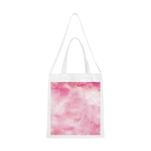 Cotton Candy Pink Canvas Tote Bag/Medium (Model 1701)