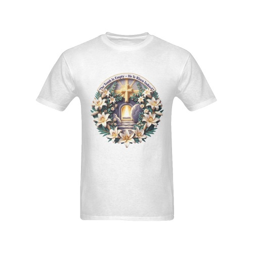 Resurrection Light Empty Tomb Shirt, Eternal Faith Gift