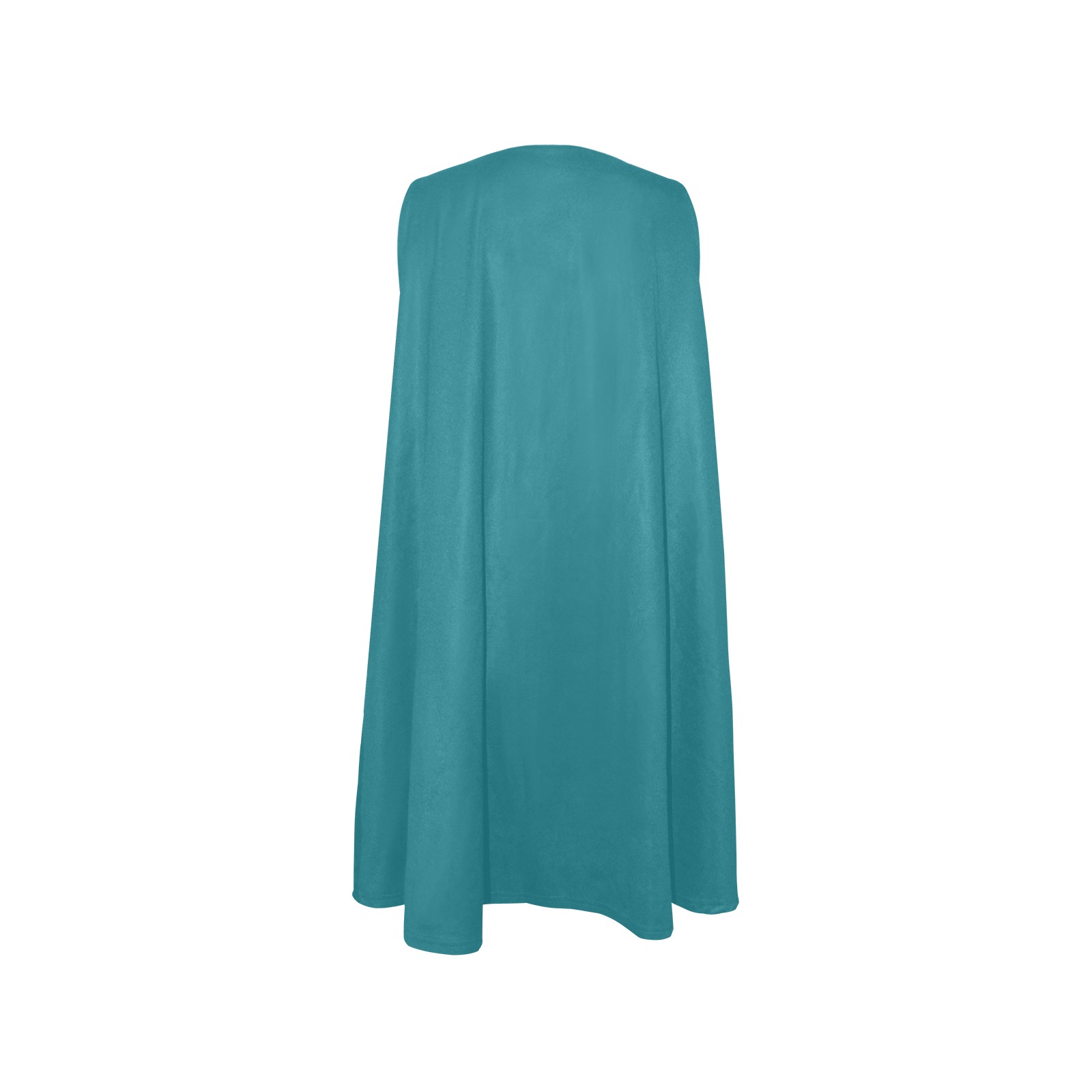 Harbor Blue Sleeveless A-Line Pocket Dress (Model D57)