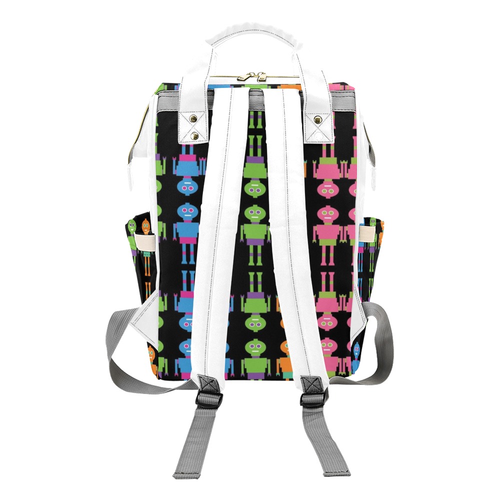 ROBOT LIKE ME Multi-Function Diaper Backpack/Diaper Bag (Model 1688)