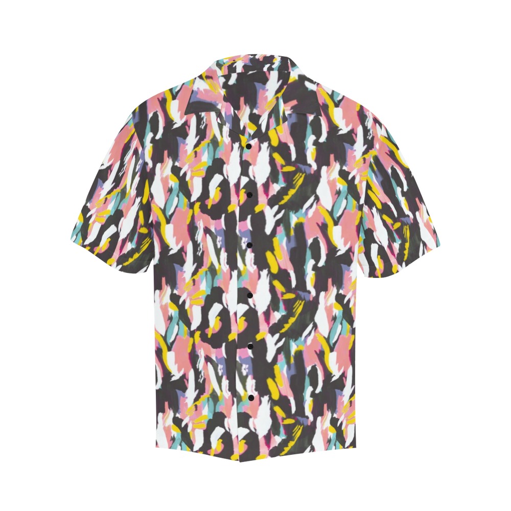 Colorful brushstrokes II Hawaiian Shirt (Model T58)