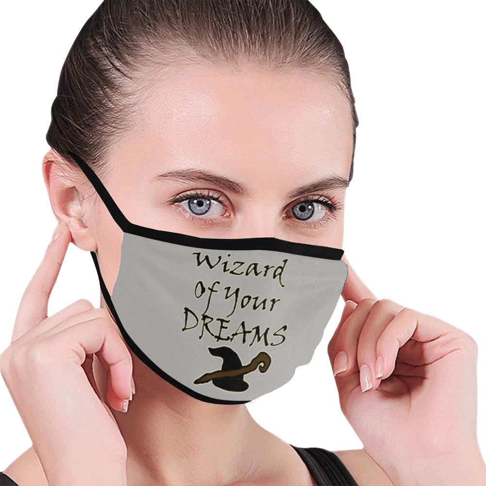 Wizard of your Dreams (Black) Mouth Mask