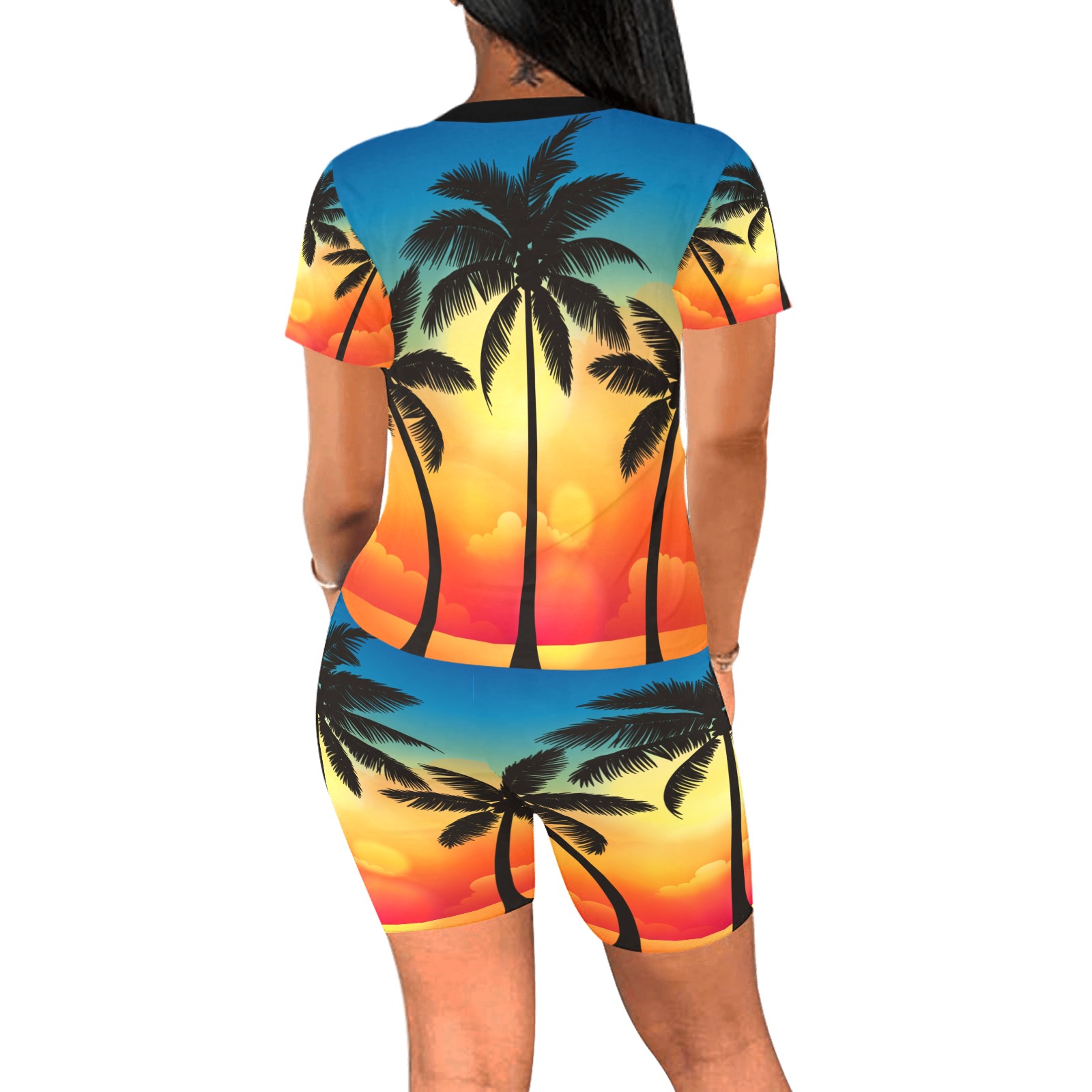 Summer Paradise Collectable Fly Women's Short Yoga Set