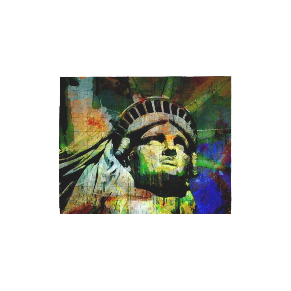 STATUE OF LIBERTY 2 120-Piece Wooden Photo Puzzles