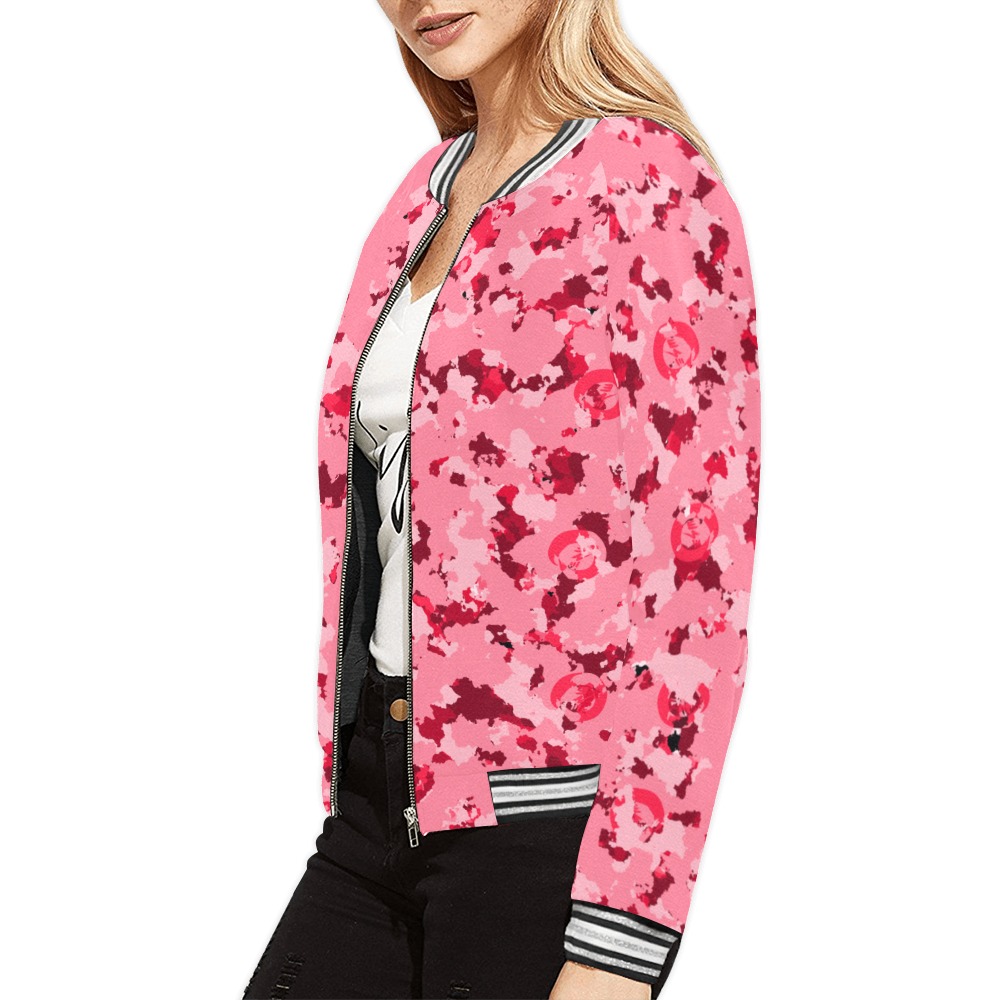 New Project (2) (5) All Over Print Bomber Jacket for Women (Model H21)