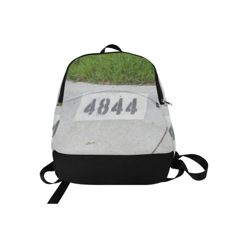 Street Number 4844 Fabric Backpack for Adult (Model 1659)