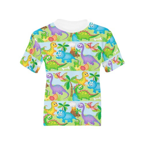 Cute Dinosaurs Kids' All Over Print T-shirt (Model T65)