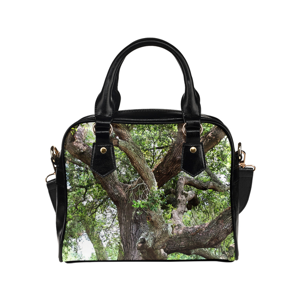 Oak Tree In The Park 7659 Stinson Park Jacksonville Florida Shoulder Handbag (Model 1634)