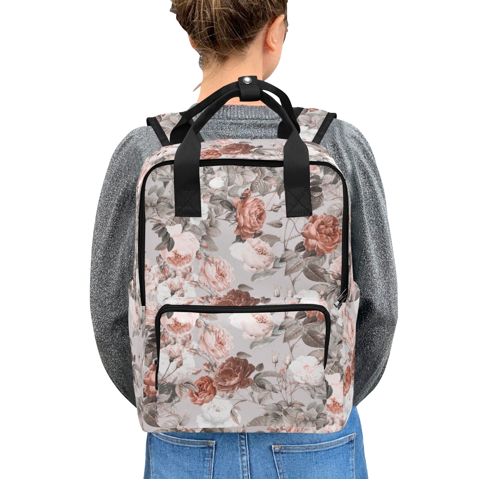 Blossom Twin Handle Backpack (Model 1732)