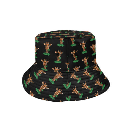 St. Patrick's Day Giraffe Unisex Summer Bucket Hat