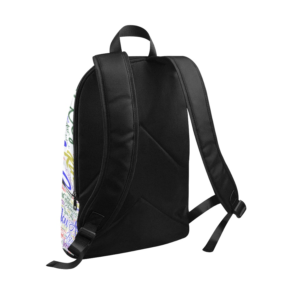 Affirmation Fabric Backpack for Adult (Model 1659)