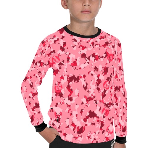 New Project (2) (5) Kids' All Over Print Long Sleeve T-shirt (Model T51)