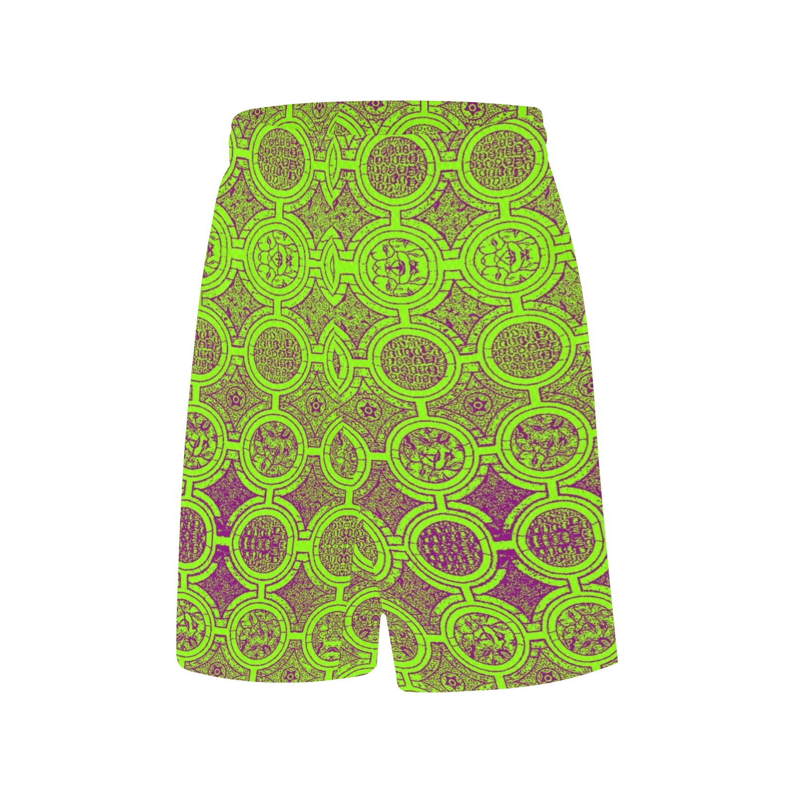 AFRICAN PRINT PATTERN 2 All Over Print Basketball Shorts with Pocket