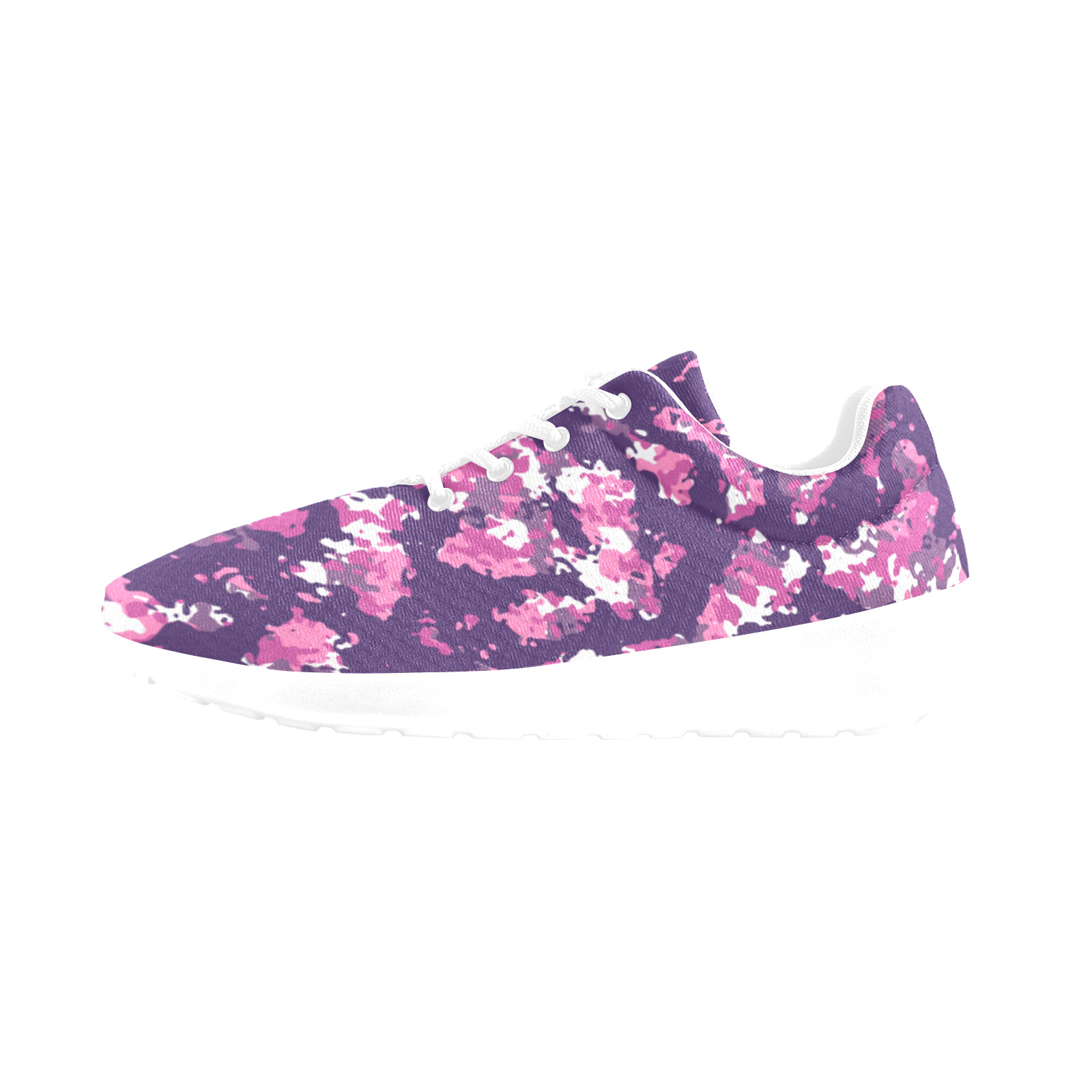 Deep Forest Fashion Streetwear Camouflage Women's Athletic Shoes (Model 0200)