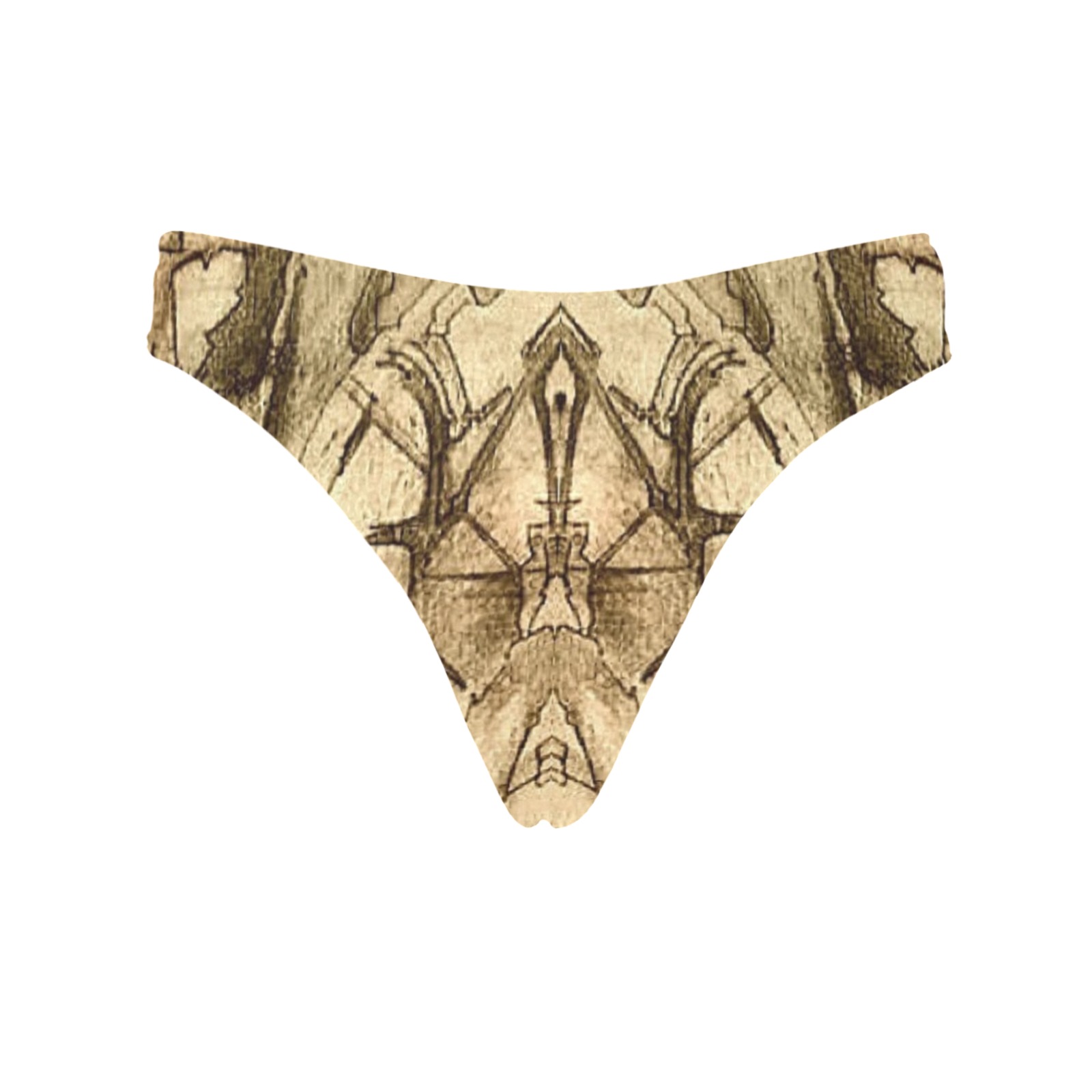 New111as Women's All Over Print Thongs (Model L30)