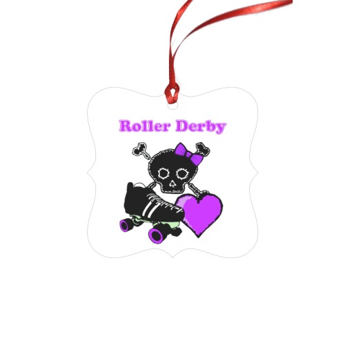 Roller Derby Heart (Purple)