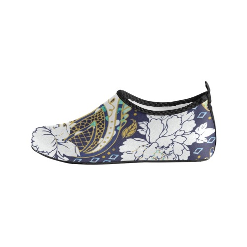Paisleyobsession-87 Women's Slip-On Water Shoes (Model 056)