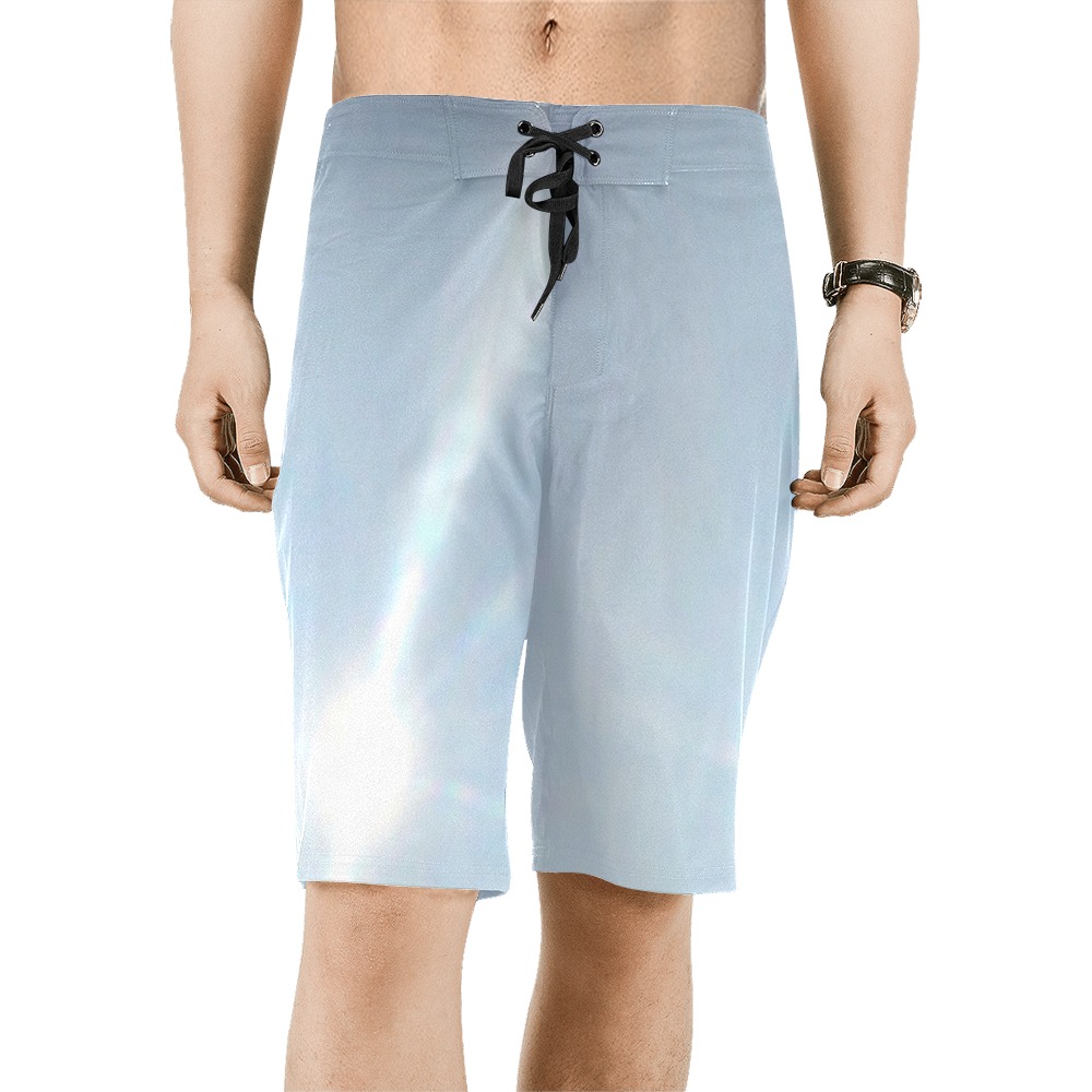 Light Cycle Collection Men's All Over Print Board Shorts (Model L16)