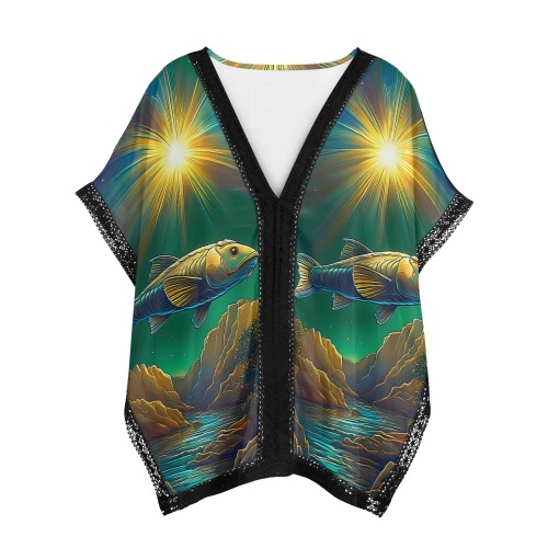 Celestial Swim Women's Beach Cover Ups