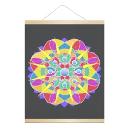 Star Flower Hanging Poster 16"x20"
