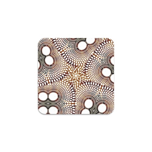 AFRICAN PRINT PATTERN 4 Square Coaster