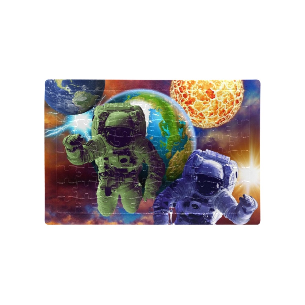 CLOUDS 12 ASTRONAUT A4 Size Jigsaw Puzzle (Set of 80 Pieces)