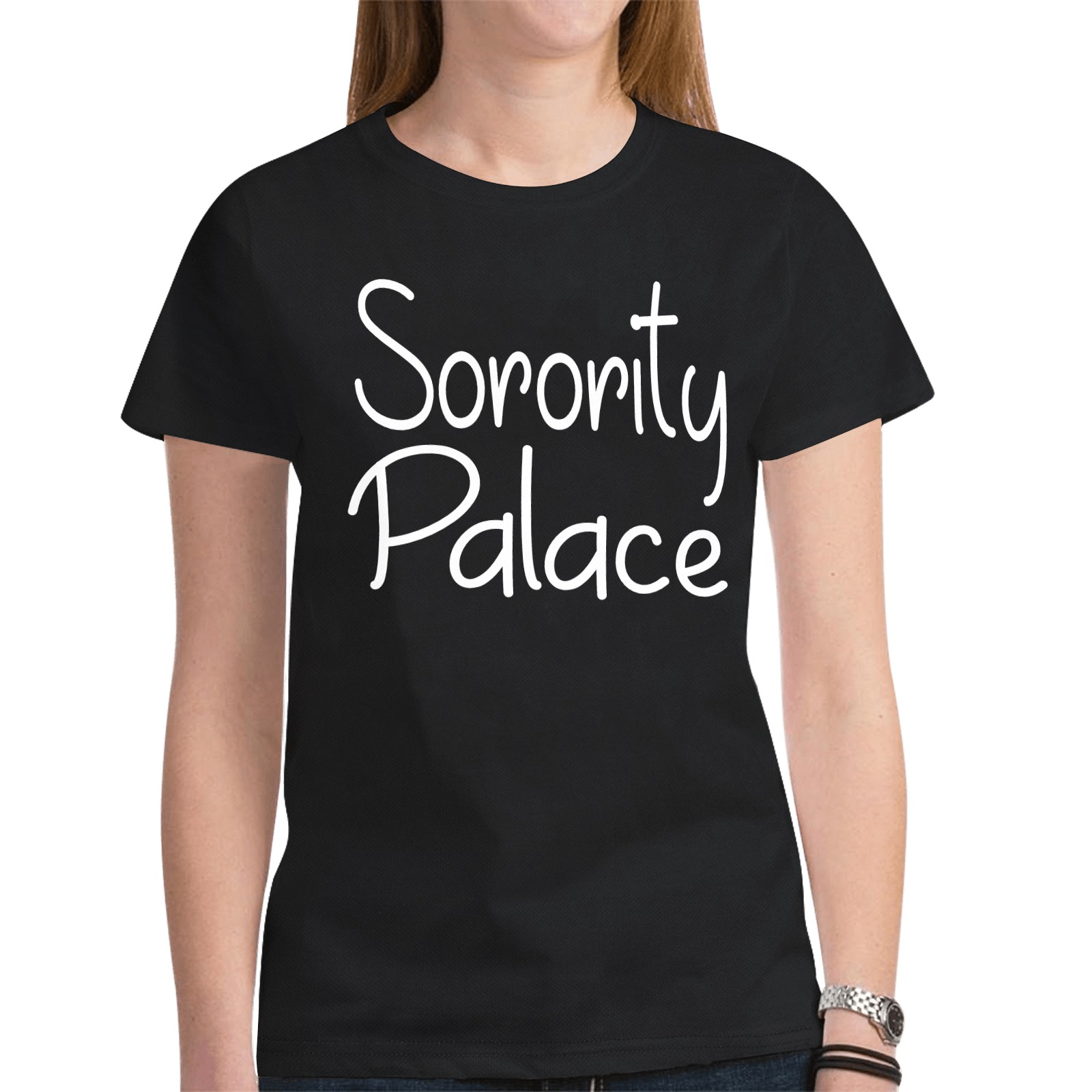 Sorority Palace New All Over Print T-shirt for Women (Model T45)