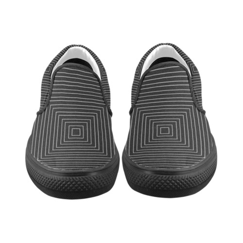 sico3 Men's Unusual Slip-on Canvas Shoes (Model 019)