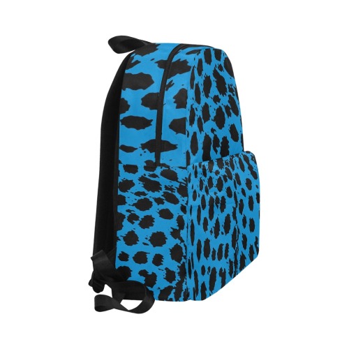 Cheetah Blue Unisex Classic Backpack (Model 1673)