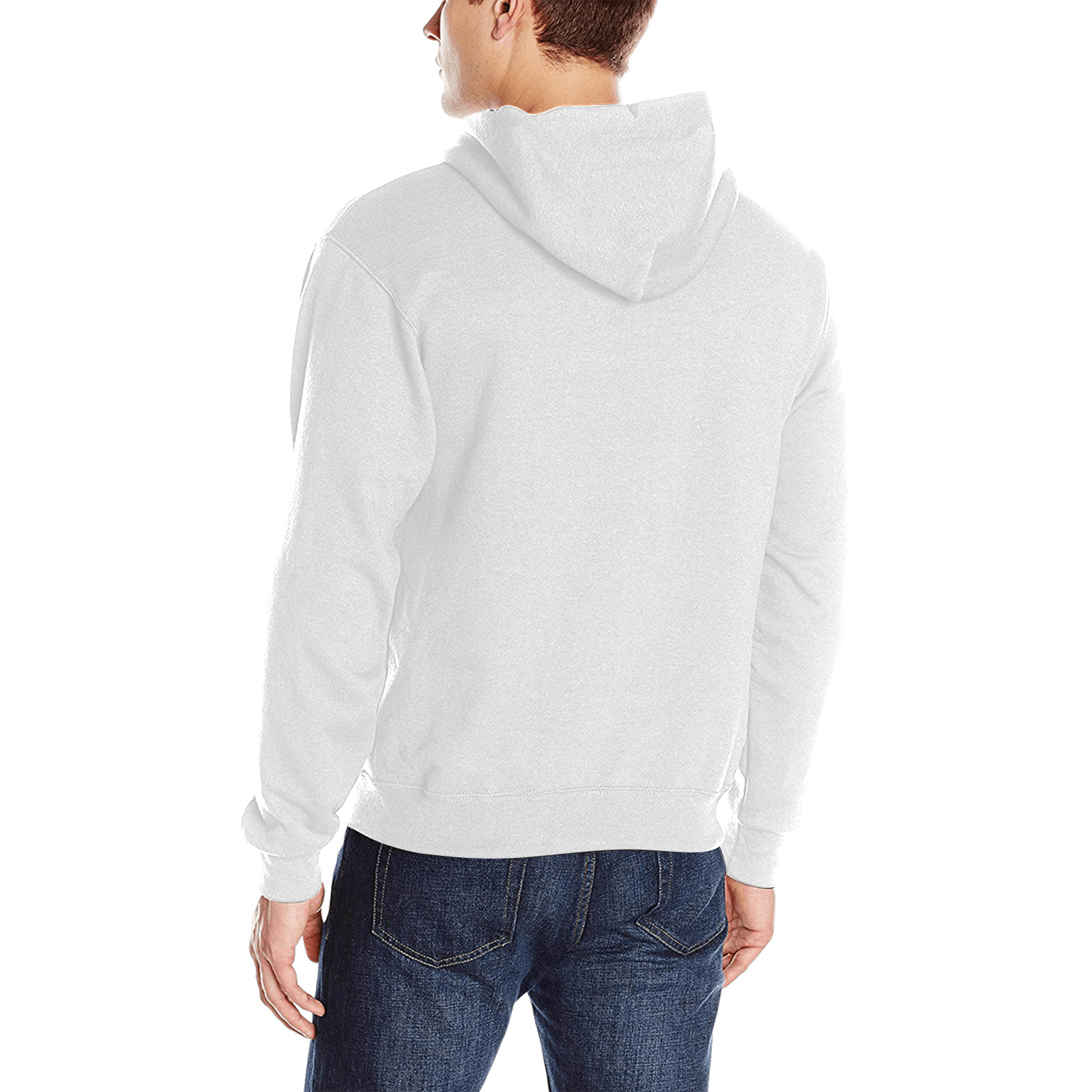 1113 Is there a ghost Men's Classic Hoodie (Model H17)