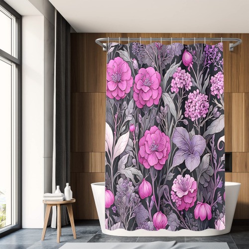 Fabulous Florals 40 Shower Curtain 69"x72"