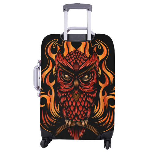 Fire Owl Luggage Cover/Large 26"-28"
