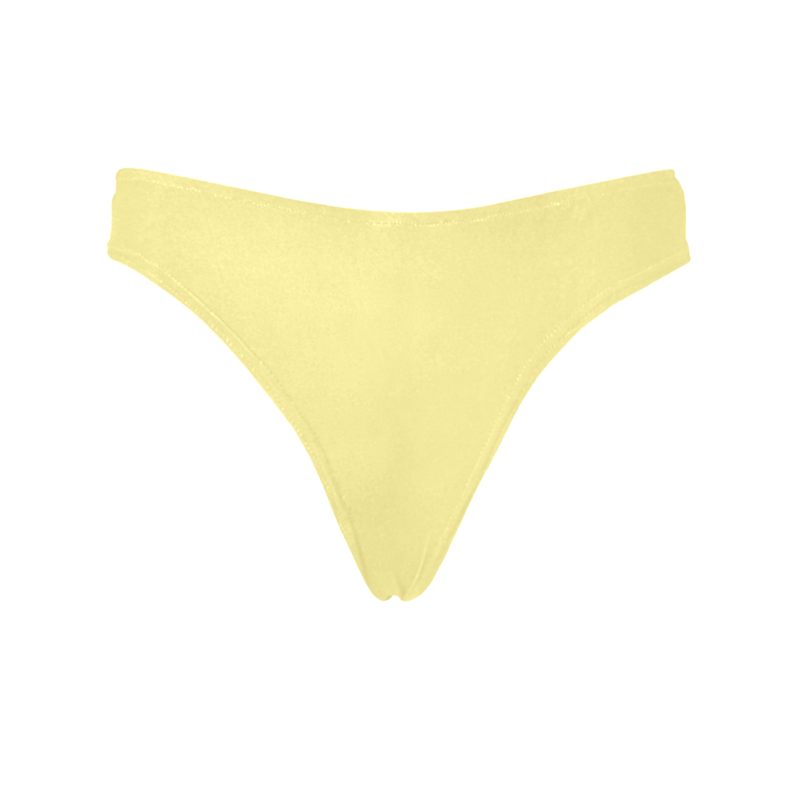 YELLOW Women's All Over Print Thongs (Model L30)
