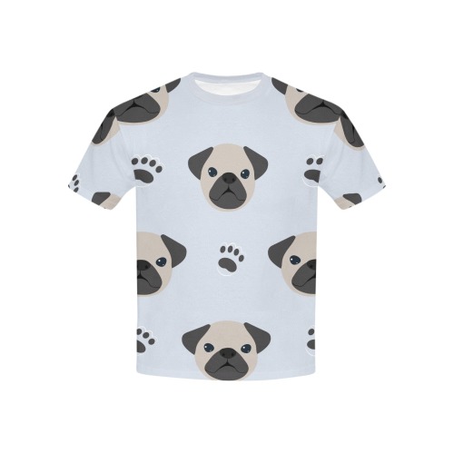 Pug Tee Kids' All Over Print T-shirt (USA Size) (Model T40)