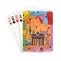 Berlin du bist by Nico Bielow Playing Cards 2.5"x3.5"